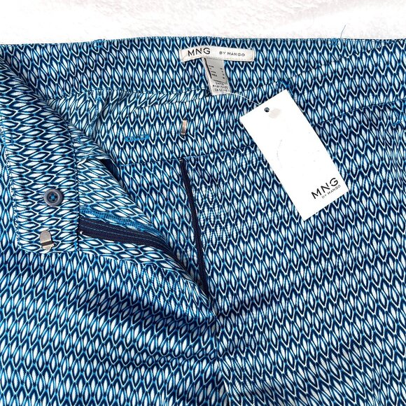 NWT MANGO WIDE LEG PANTS W POCKETS 6 - Picture 3 of 11